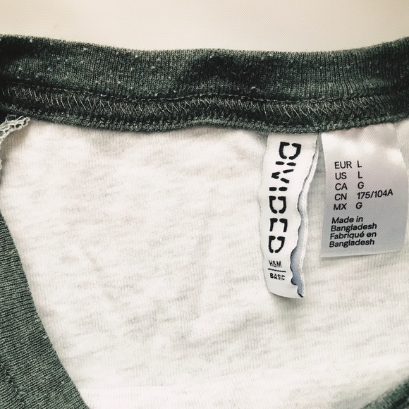 H&M baseball tee - Picture 3 of 3